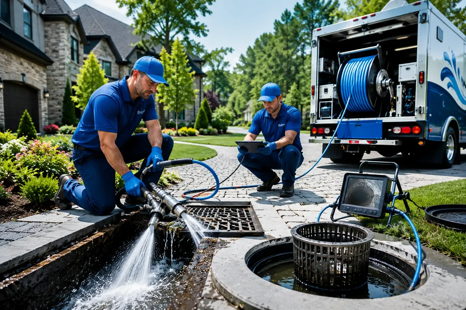 Local outdoor drain cleaning professionals in Churchton, MD